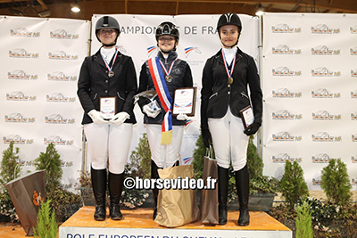 Amateur 3 jeune : Podium Valérie